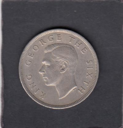 Beschrijving: 1/2 Crown GEORGE VI